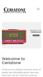 Mobile Screenshot of ceriatone.com